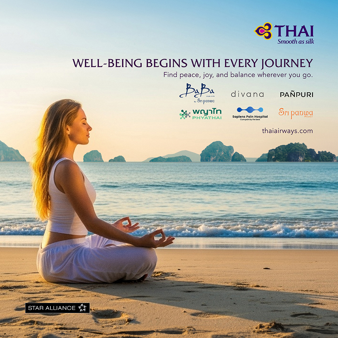 Thai Airways Launches Wellness & Well-being Campaign for Passengers