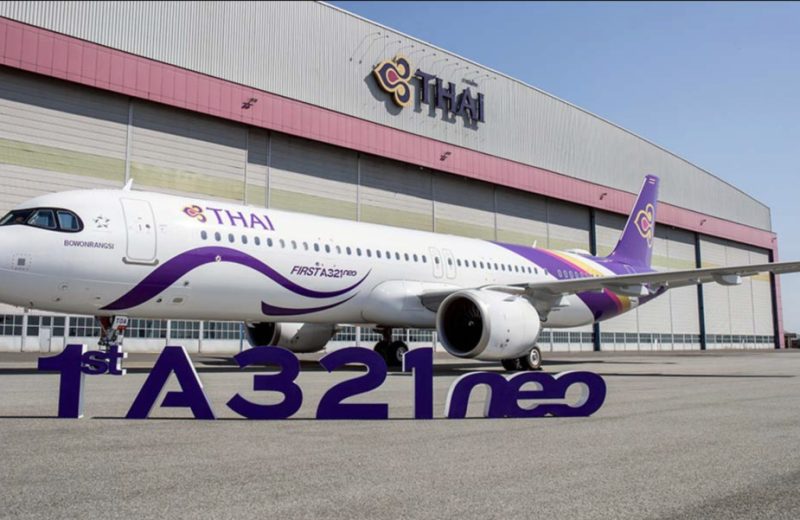 the airbus a321neo thai airway