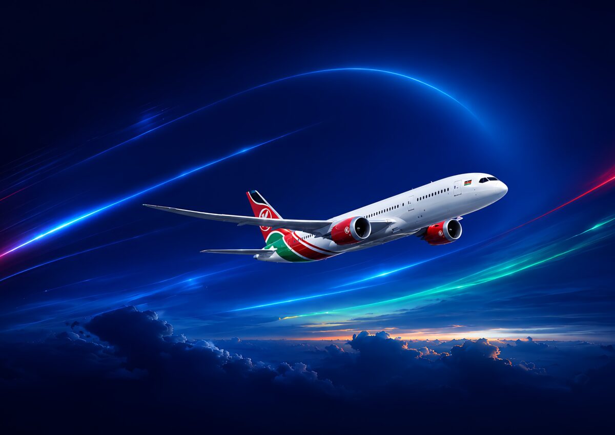 Kenya Airways Boeing 787 Dreamliner representing Vietnam–Africa connectivity developed by HG Aviation